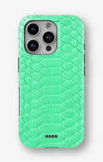 iPhone 16 Pro Max Tough Case – Turquoise Snake - View 1