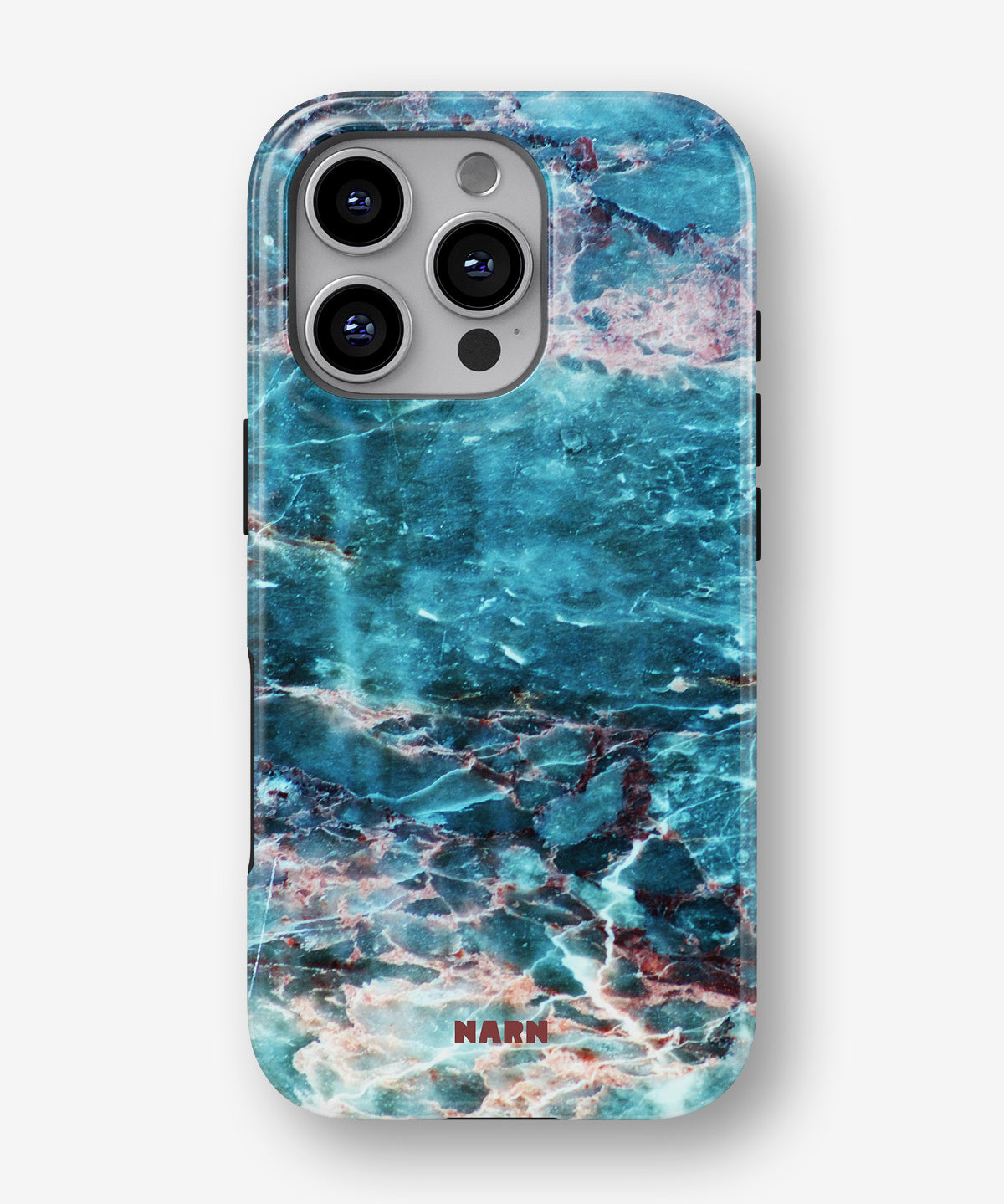 iPhone 16 Pro Max Tough Case – Icy Marble - View 1
