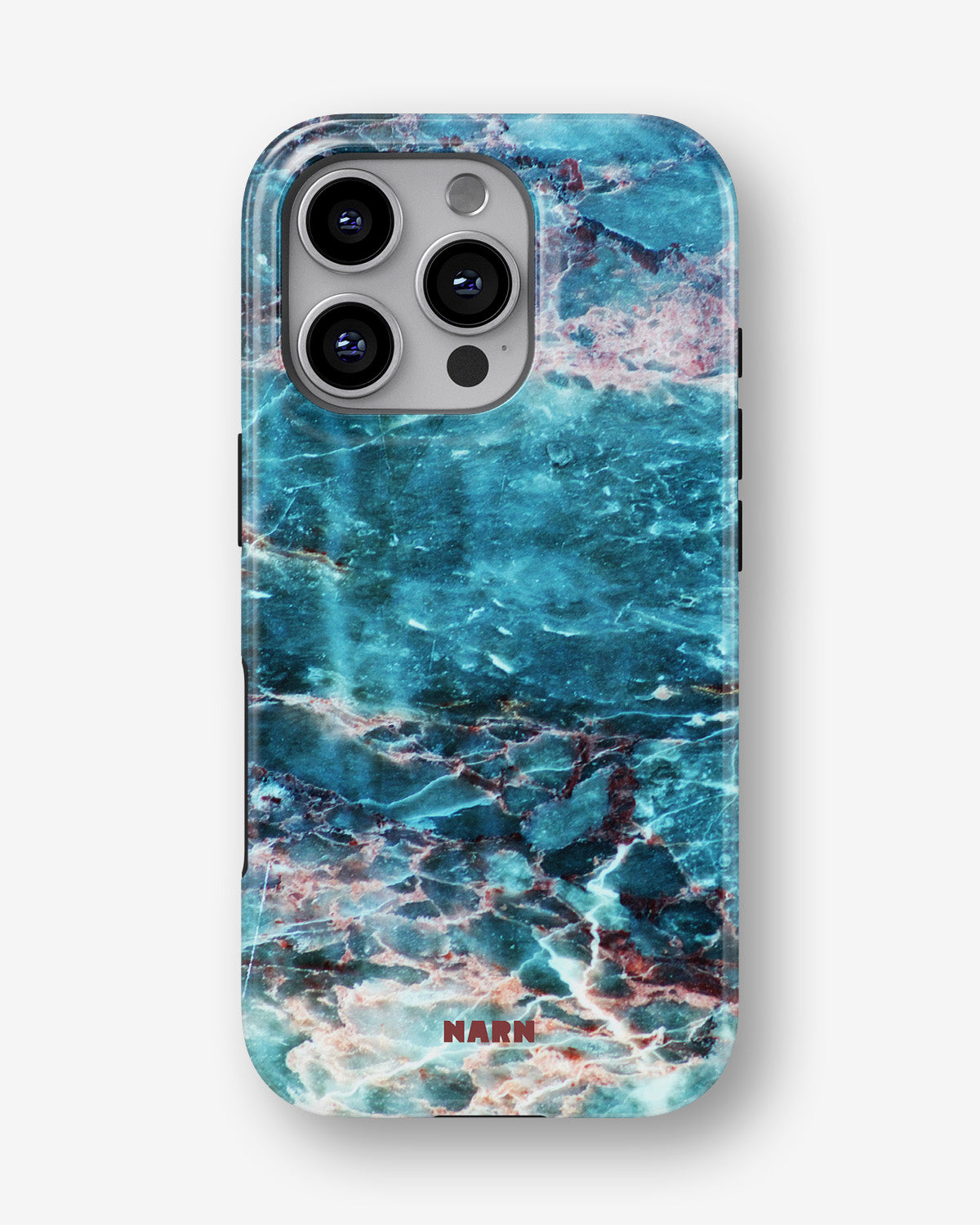 iPhone 16 Pro Max Tough Case – Icy Marble - View 1
