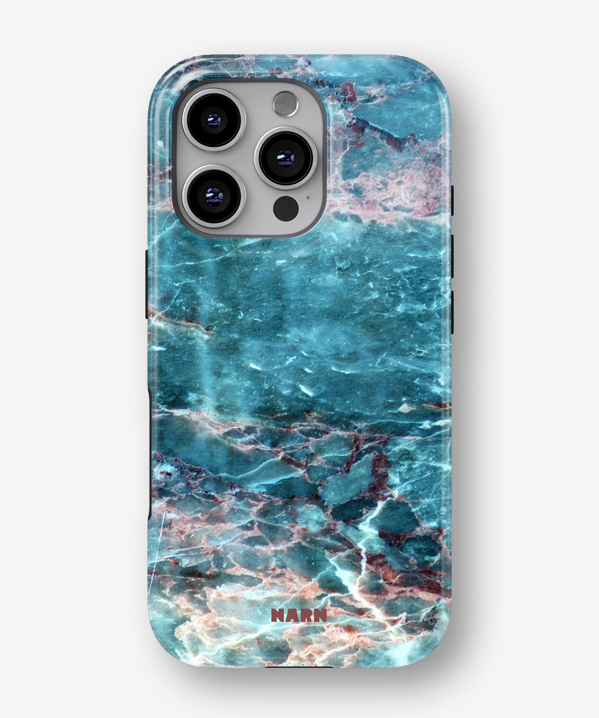 iPhone 16 Pro Max Tough Case – Icy Marble - View 1