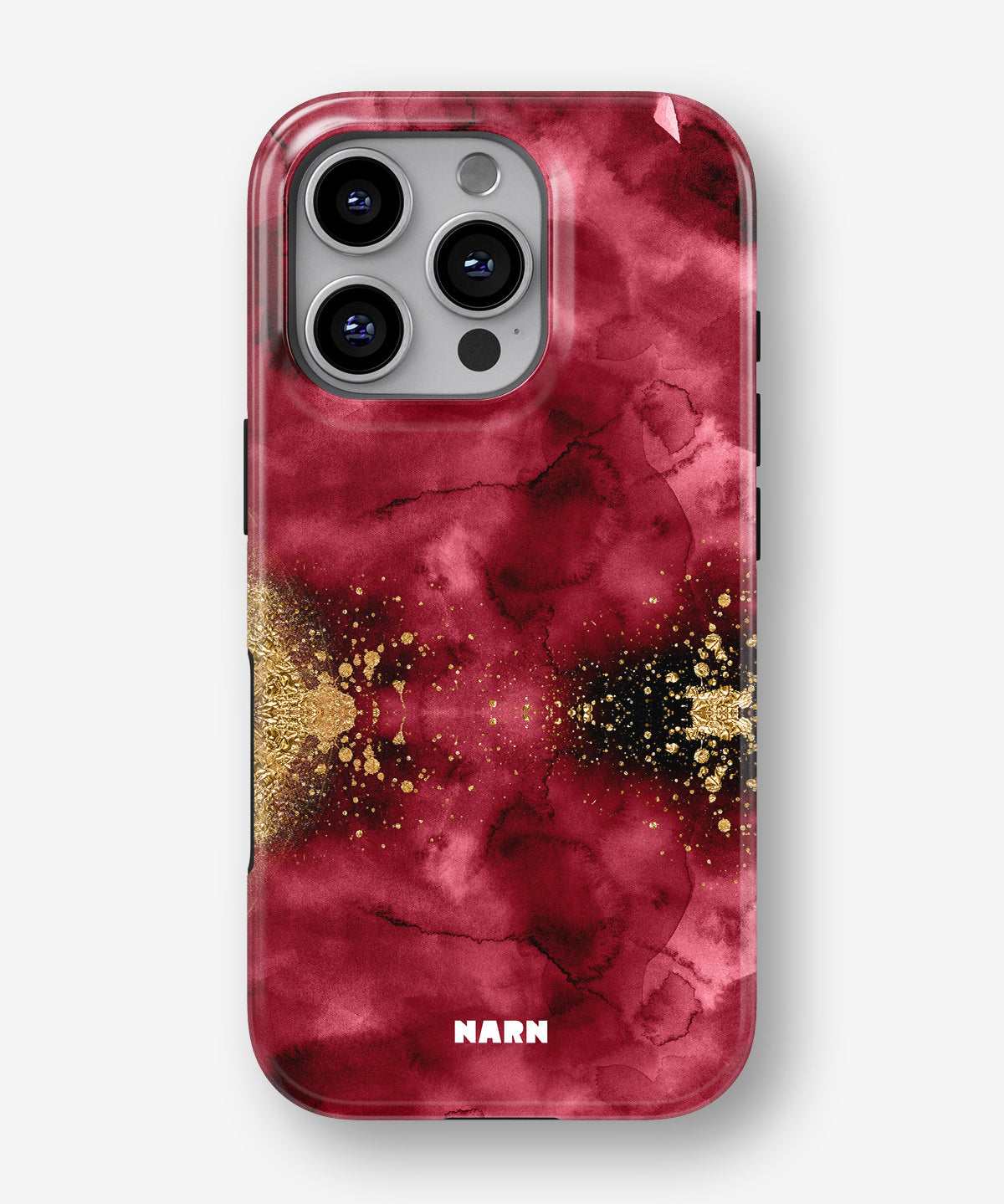 iPhone 16 Pro Max Tough Case – Burgendy Shimmer - View 1