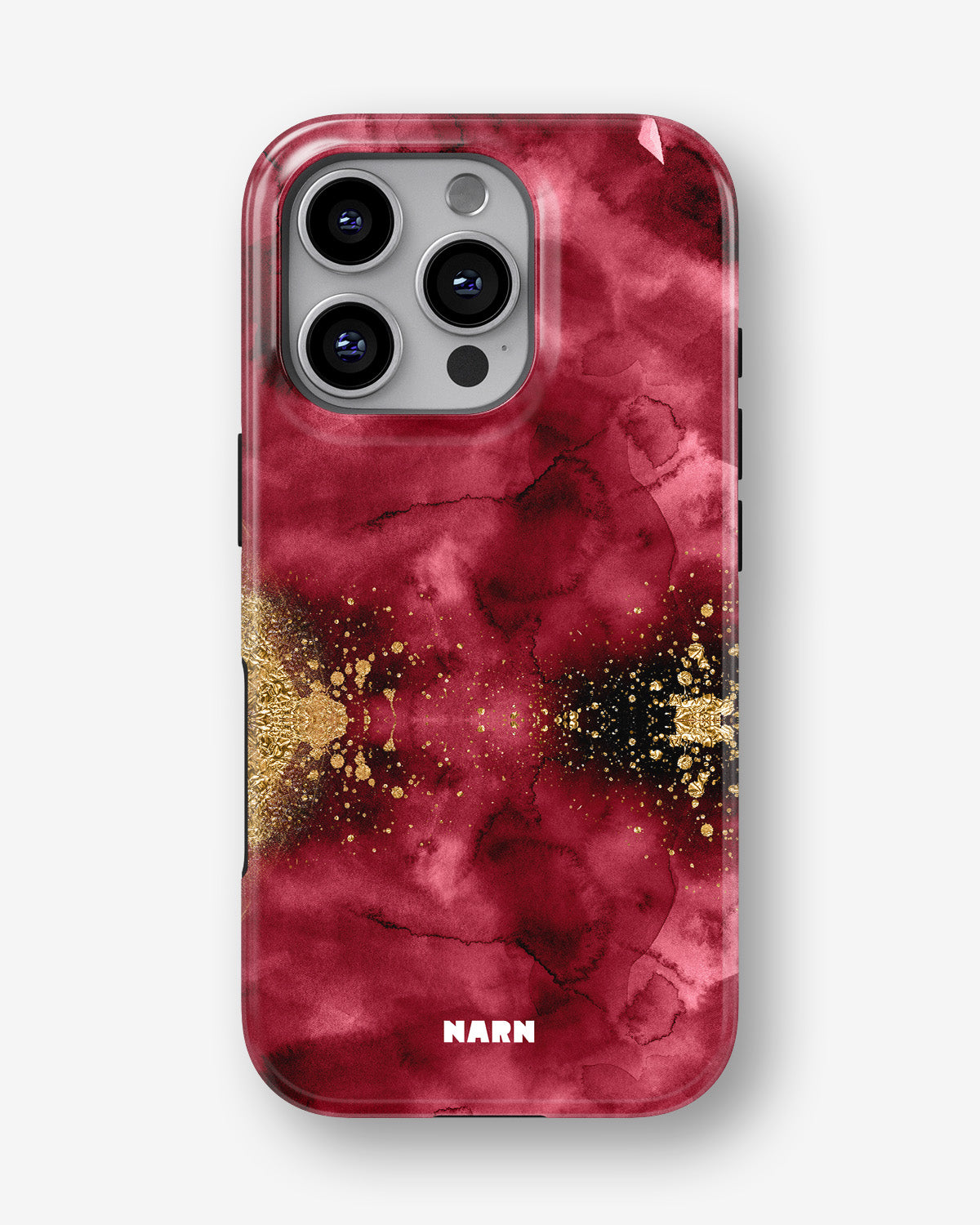 iPhone 16 Pro Max Tough Case – Burgendy Shimmer - View 1