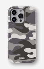 iPhone 16 Pro Max Tough Case – Grey Camo - View 1