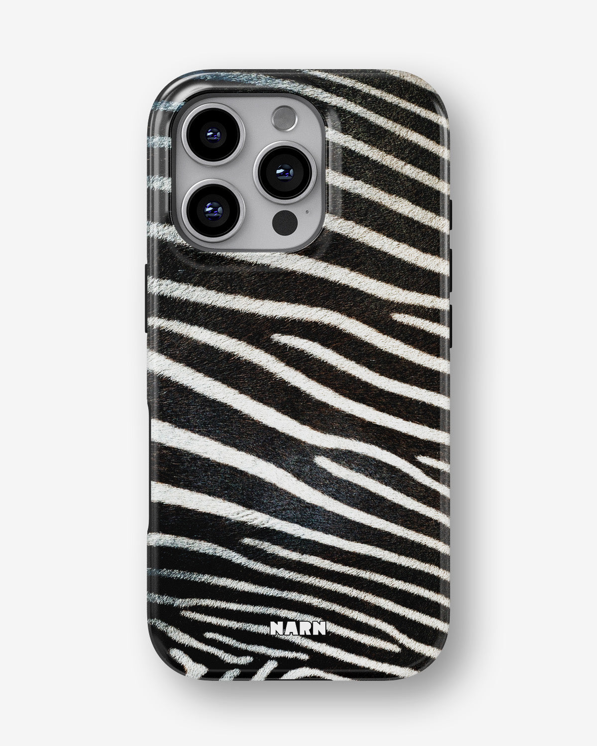 iPhone 16 Pro Max Tough Case – Zebra Stripe - View 1