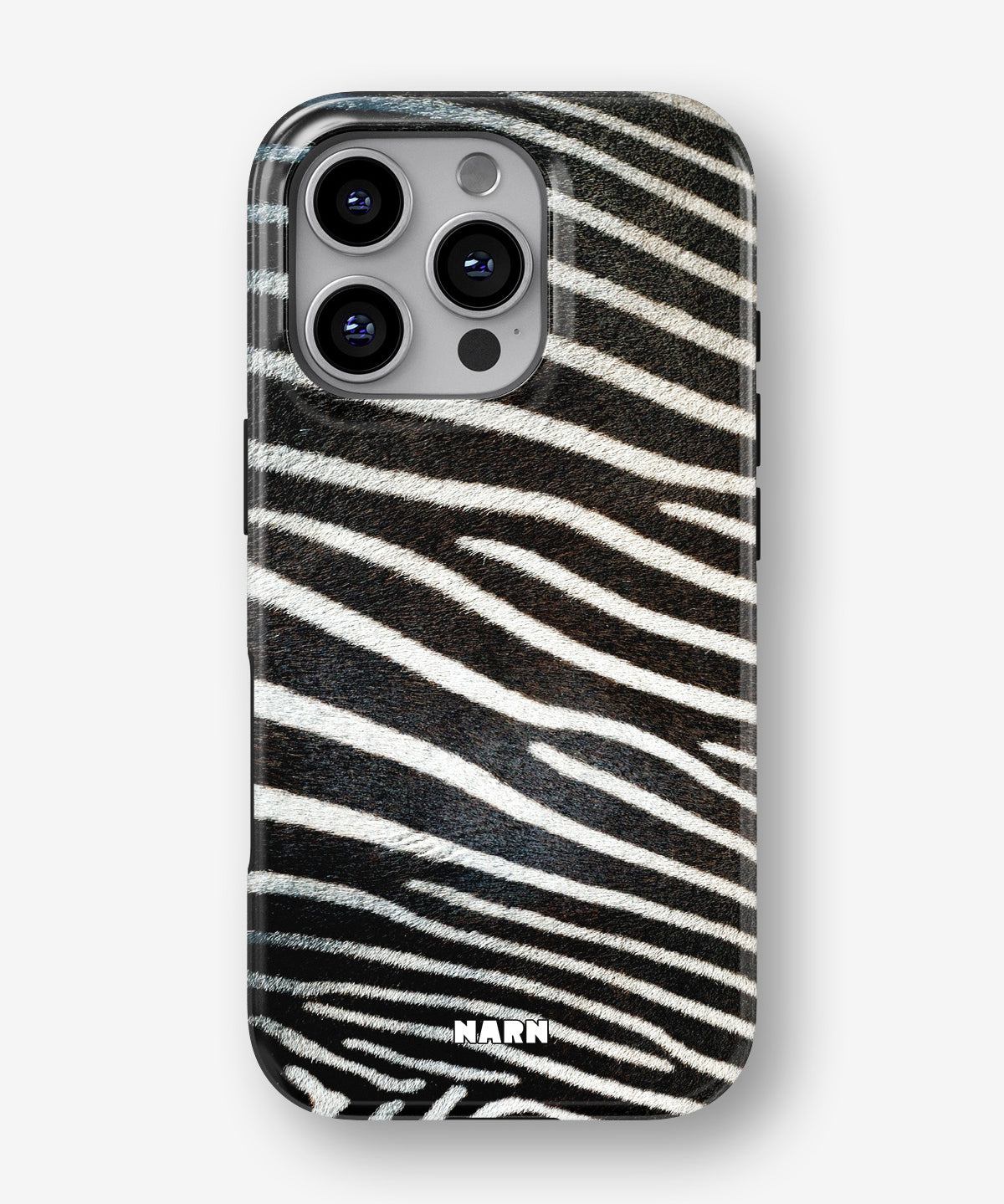 iPhone 16 Pro Max Tough Case – Zebra Stripe - View 1