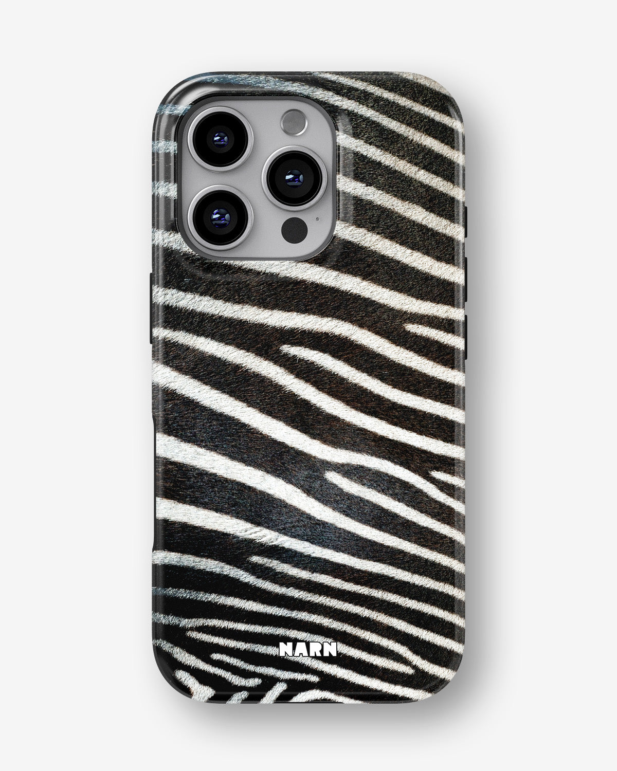 iPhone 16 Pro Max Tough Case – Zebra Stripe - View 1