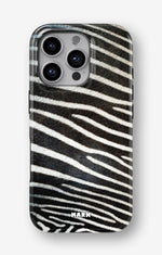 iPhone 16 Pro Max Tough Case – Zebra Stripe - View 1