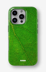iPhone 16 Pro Max Tough Case – Green Leafy - View 1