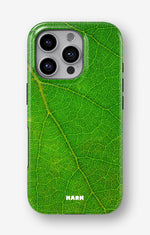 iPhone 16 Pro Max Tough Case – Green Leafy - View 1