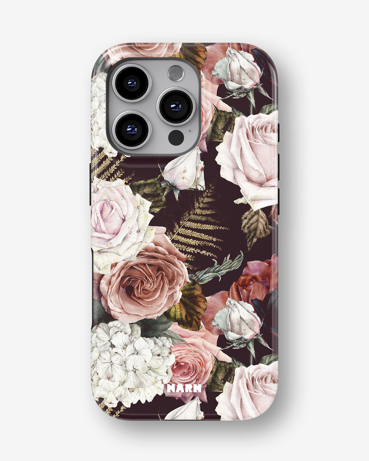 iPhone 16 Pro Max Tough Case – Midnight Roses - View 1