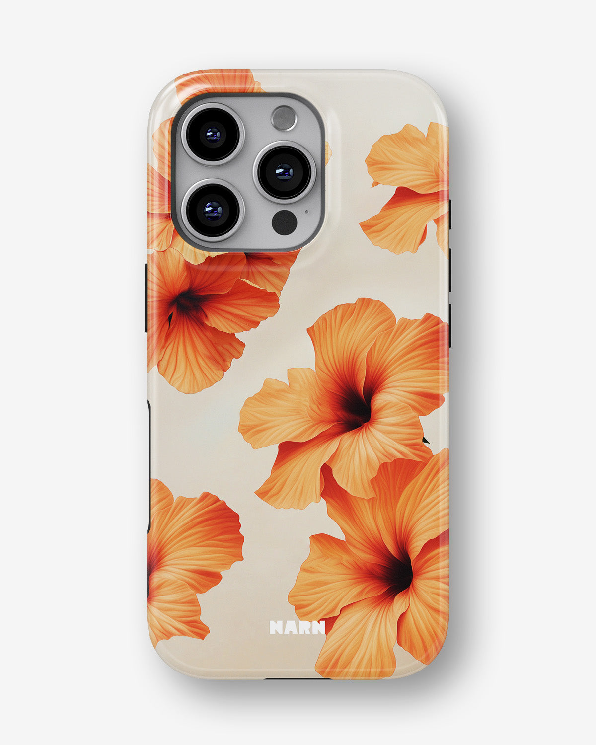 iPhone 16 Pro Max Tough Case – Hibiscus Dreams - View 1