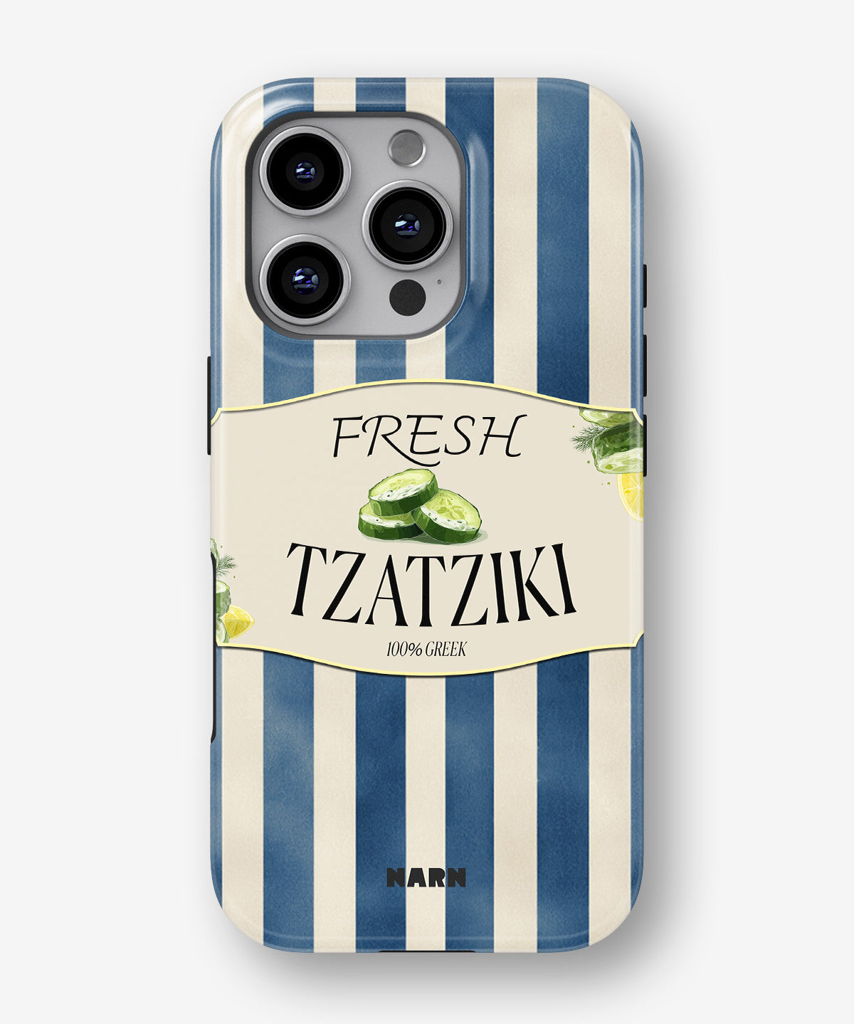 iPhone 16 Pro Max Tough Case – Greek Blues - View 1