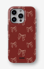 iPhone 16 Pro Max Tough Case – Cherry Bows - View 1