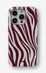 iPhone 16 Pro Max Tough Case – Velvet Zebra - View 1