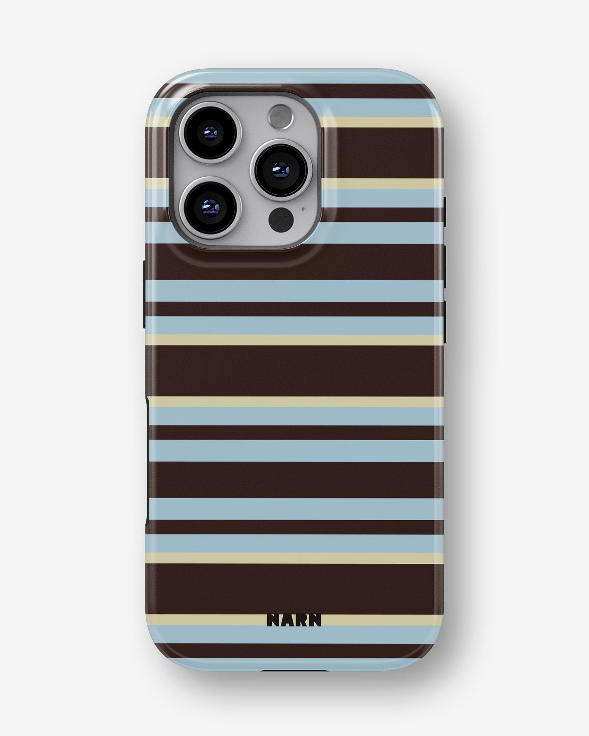 iPhone 16 Pro Max Tough Case – Latte Lines - View 1