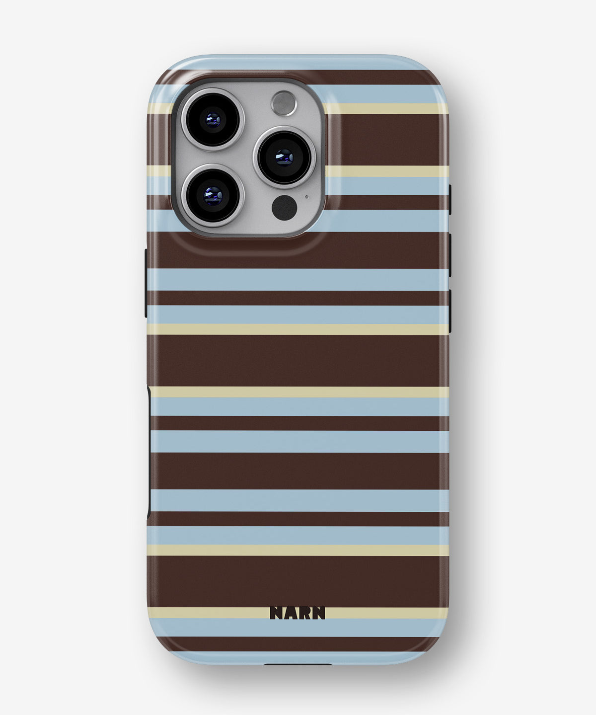 iPhone 16 Pro Max Tough Case – Latte Lines - View 1