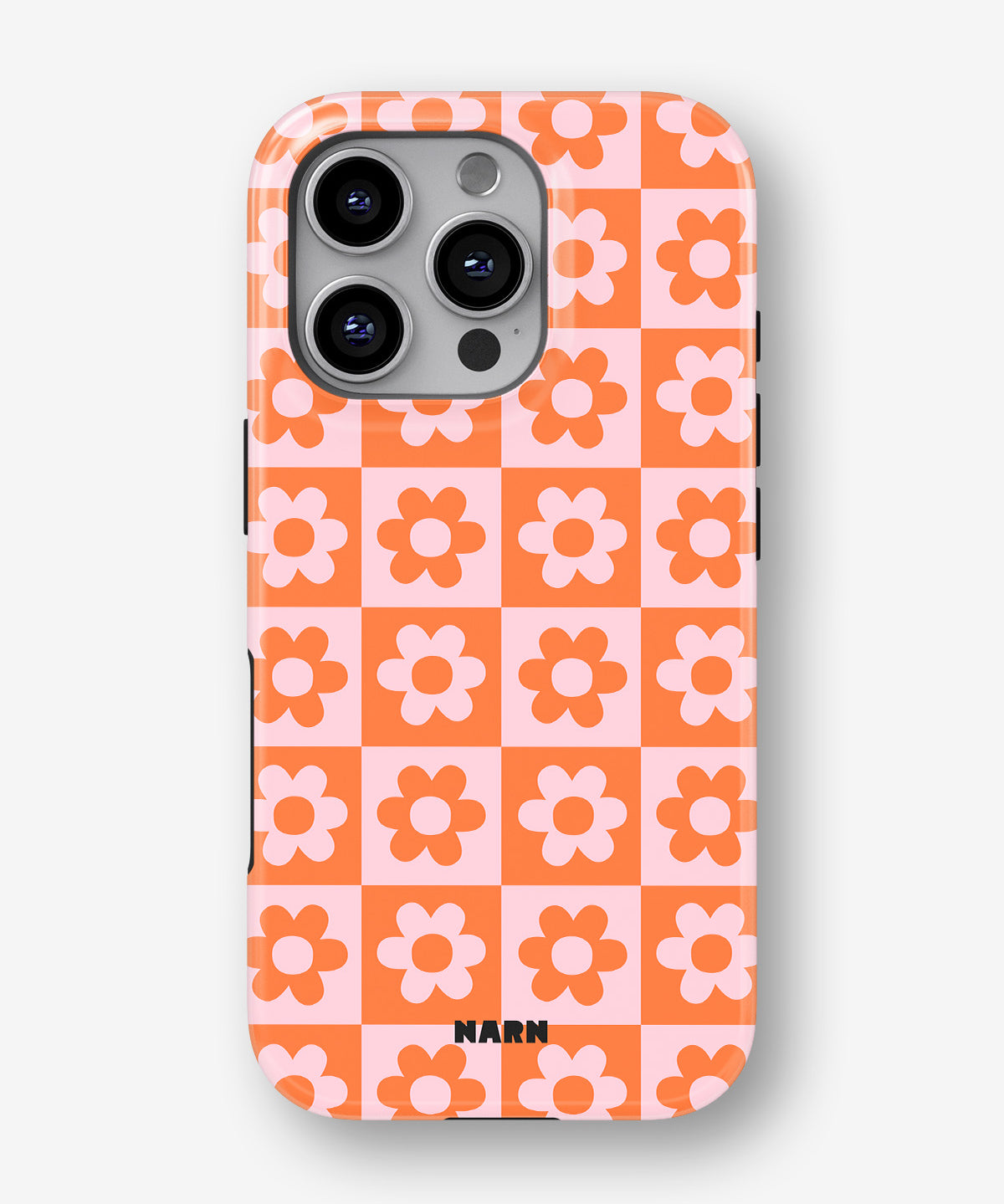 iPhone 16 Pro Max Tough Case – Peach Petals - View 1