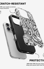 iPhone 16 Pro Max Tough Case – Japanese Pattern - View 2