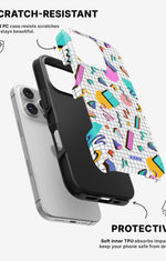 iPhone 16 Pro Max Tough Case – 80s Memphis - View 2