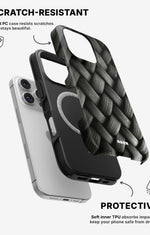 iPhone 16 Pro Max Tough Case – Tires Wall - View 2