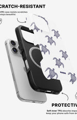 iPhone 16 Pro Max Tough Case – Blue Turtles - View 2