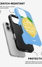 iPhone 16 Pro Max Tough Case – Lemon Quote - View 2