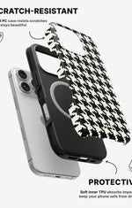 iPhone 16 Pro Max Tough Case – Houndstooth - View 2