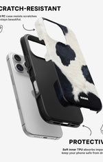 iPhone 16 Pro Max Tough Case – Cow Skin - View 2