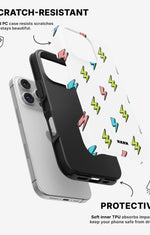 iPhone 16 Pro Max Tough Case – Lightning Bolts - View 2