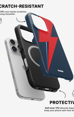 iPhone 16 Pro Max Tough Case – Blue Bowie - View 2