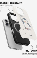 iPhone 16 Pro Max Tough Case – Cute Penguin - View 2