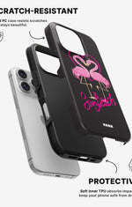 iPhone 16 Pro Max Tough Case – Beach Flamingo - View 2