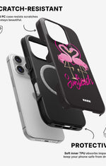 iPhone 16 Pro Max Tough Case – Beach Flamingo - View 2