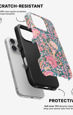 iPhone 16 Pro Max Tough Case – Fantasy Flowers - View 2