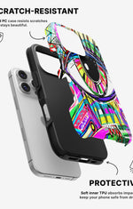 iPhone 16 Pro Max Tough Case – Abstract Eye - View 2
