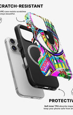 iPhone 16 Pro Max Tough Case – Abstract Eye - View 2