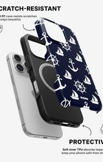 iPhone 16 Pro Max Tough Case – Deep Blue Voyage - View 2