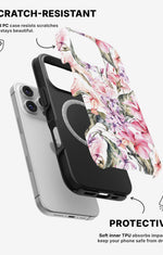 iPhone 16 Pro Max Tough Case – Watercolor Flowers - View 2