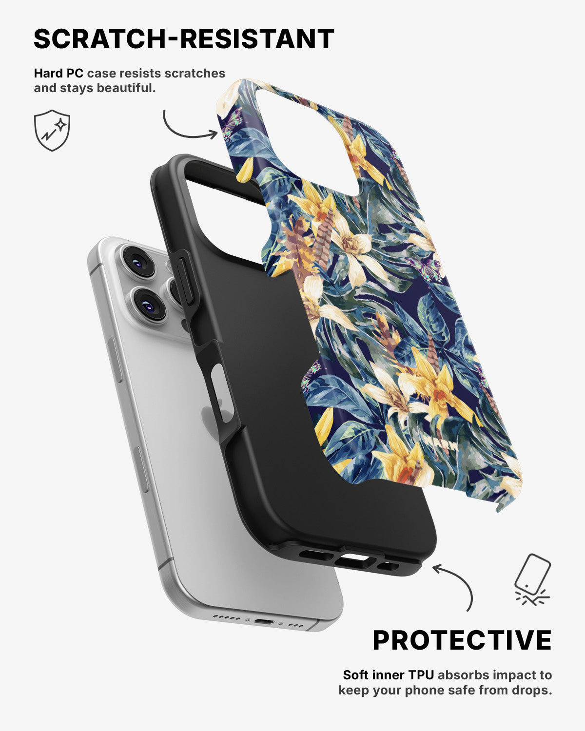 iPhone 16 Pro Max Tough Case – Lily - View 2