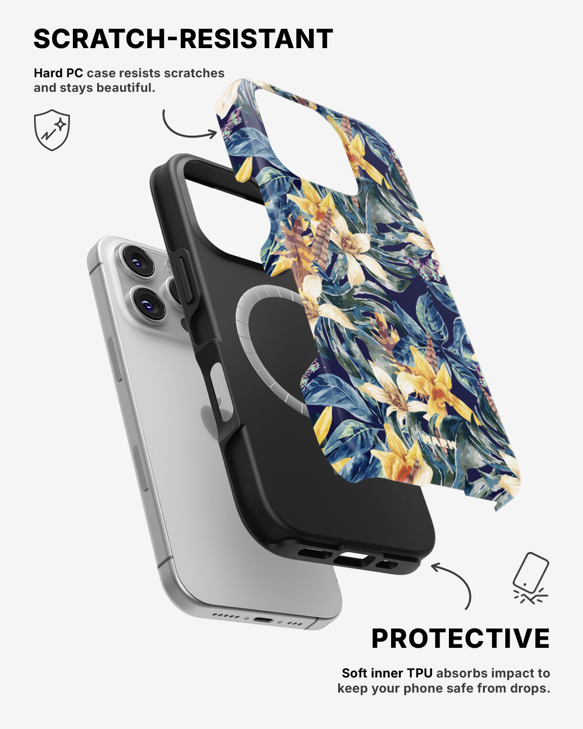 iPhone 16 Pro Max Tough Case – Lily - View 2