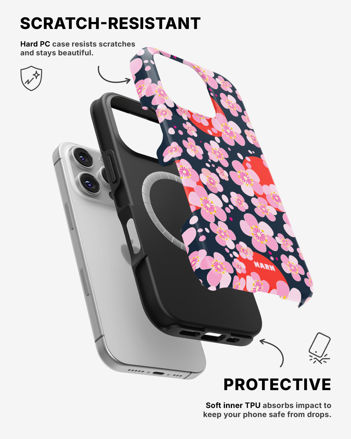 iPhone 16 Pro Max Tough Case – Tokyo Nights - View 2