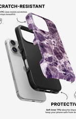 iPhone 16 Pro Max Tough Case – Purple Marble - View 2