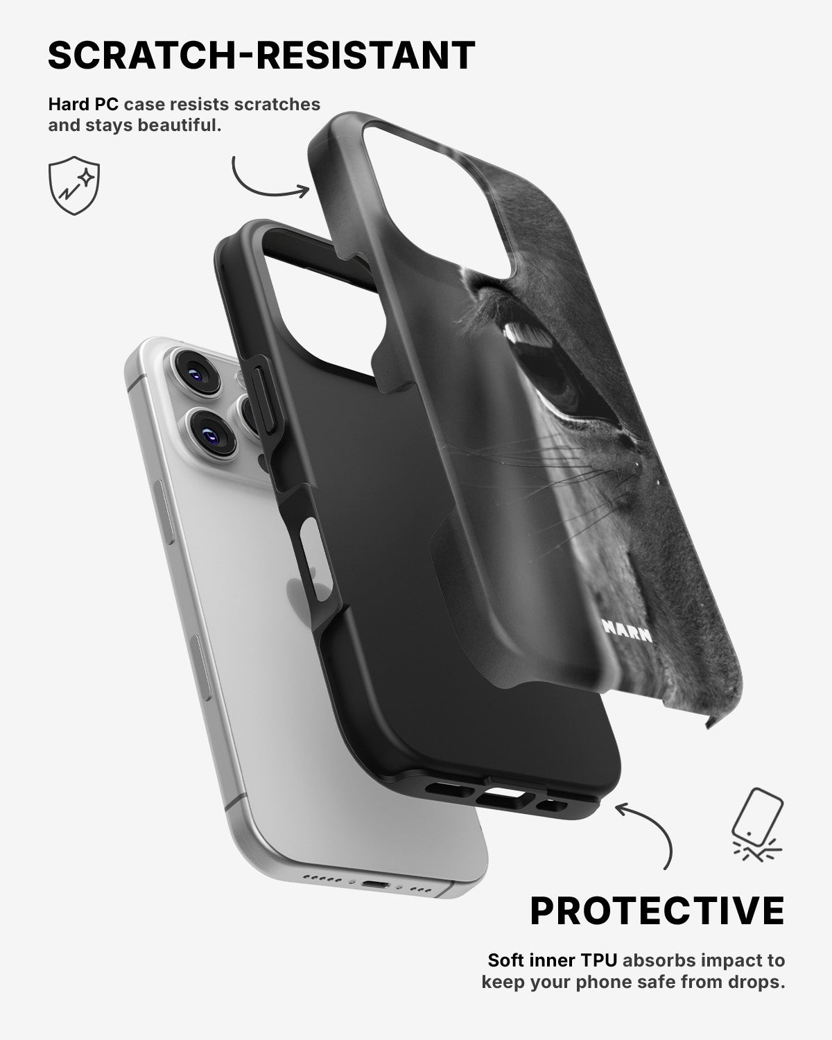 iPhone 16 Pro Max Tough Case – Horse Soul - View 2