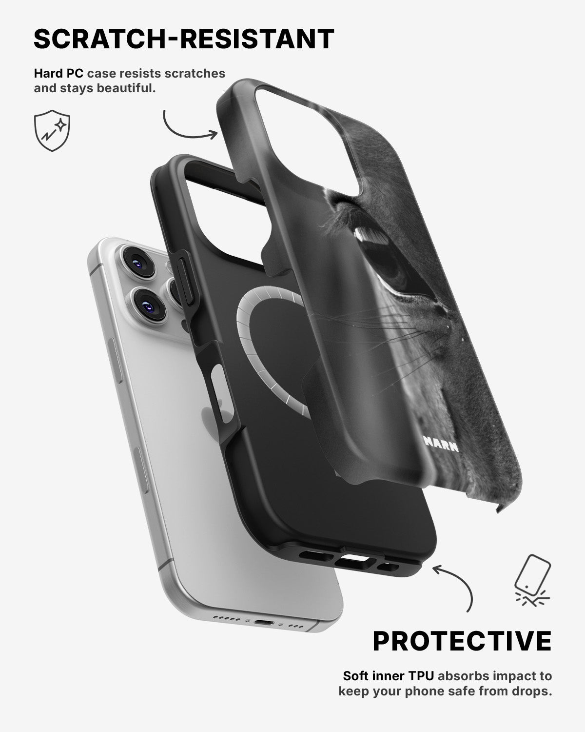 iPhone 16 Pro Max Tough Case – Horse Soul - View 2