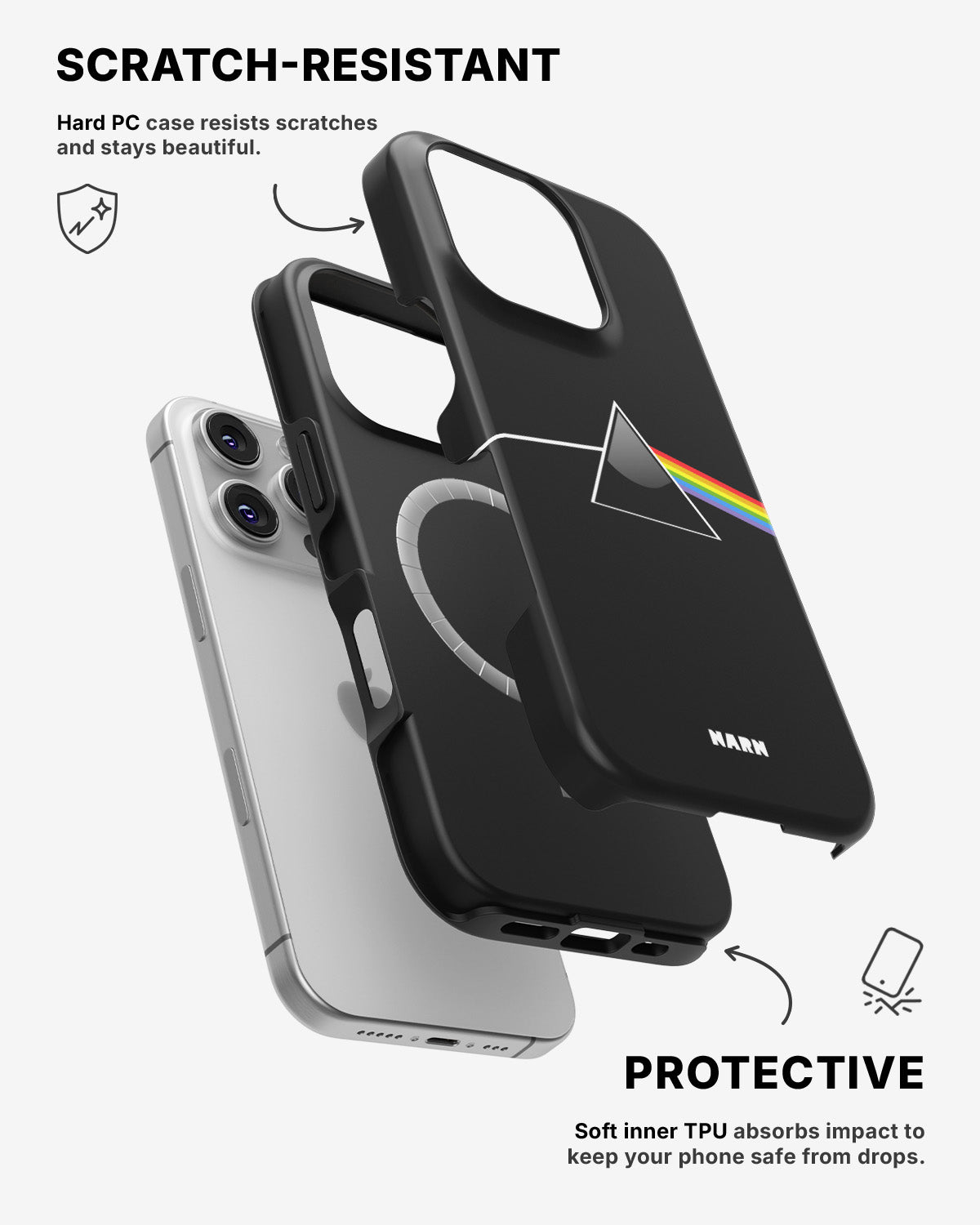 iPhone 16 Pro Max Tough Case – Dark Side - View 2