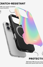 iPhone 16 Pro Max Tough Case – Rainbow Haze - View 2