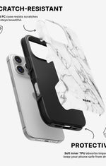 iPhone 16 Pro Max Tough Case – Milky Marble - View 2
