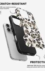iPhone 16 Pro Max Tough Case – Snow Leopard - View 2