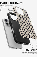 iPhone 16 Pro Max Tough Case – Marble Dots - View 2