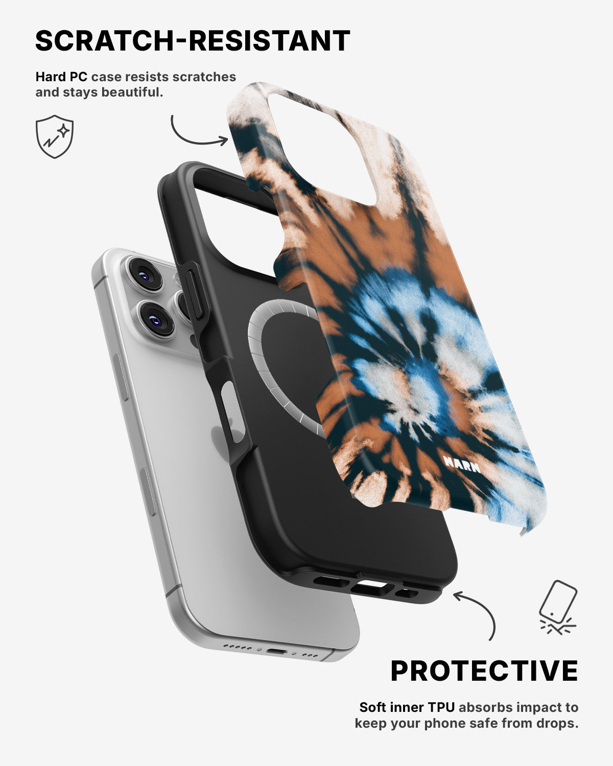 iPhone 16 Pro Max Tough Case – Boho Dream - View 2